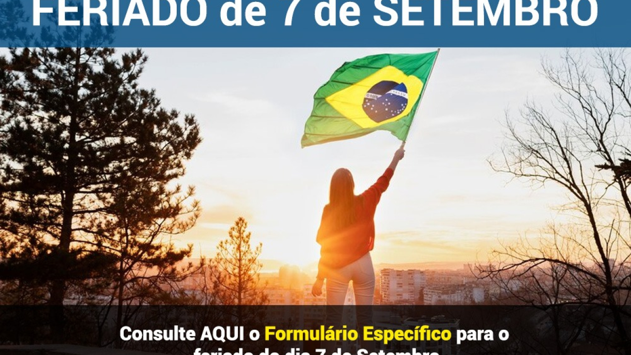 Feriado do 7 de Setembro de 2024