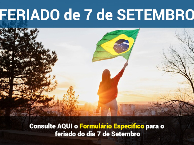 Feriado do 7 de Setembro de 2024